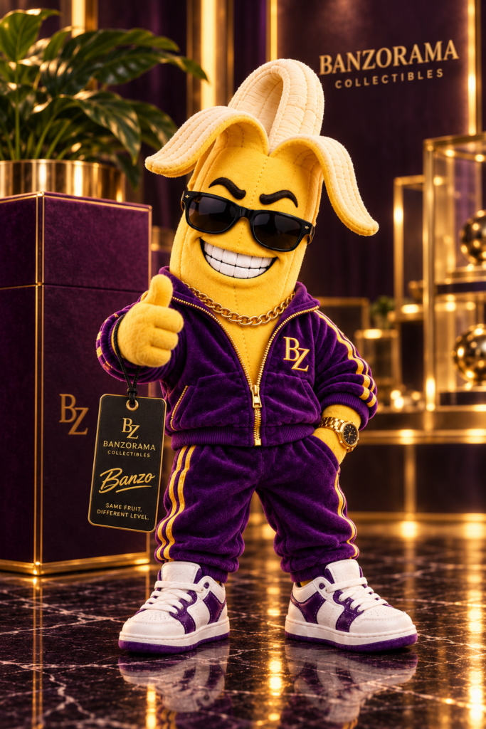 Banzo Collectible Plush design concept